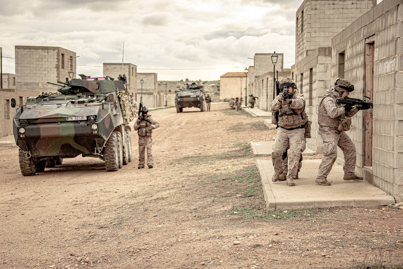 Fotos: Así es el adiestramiento del Tercer Batallón del TEAR