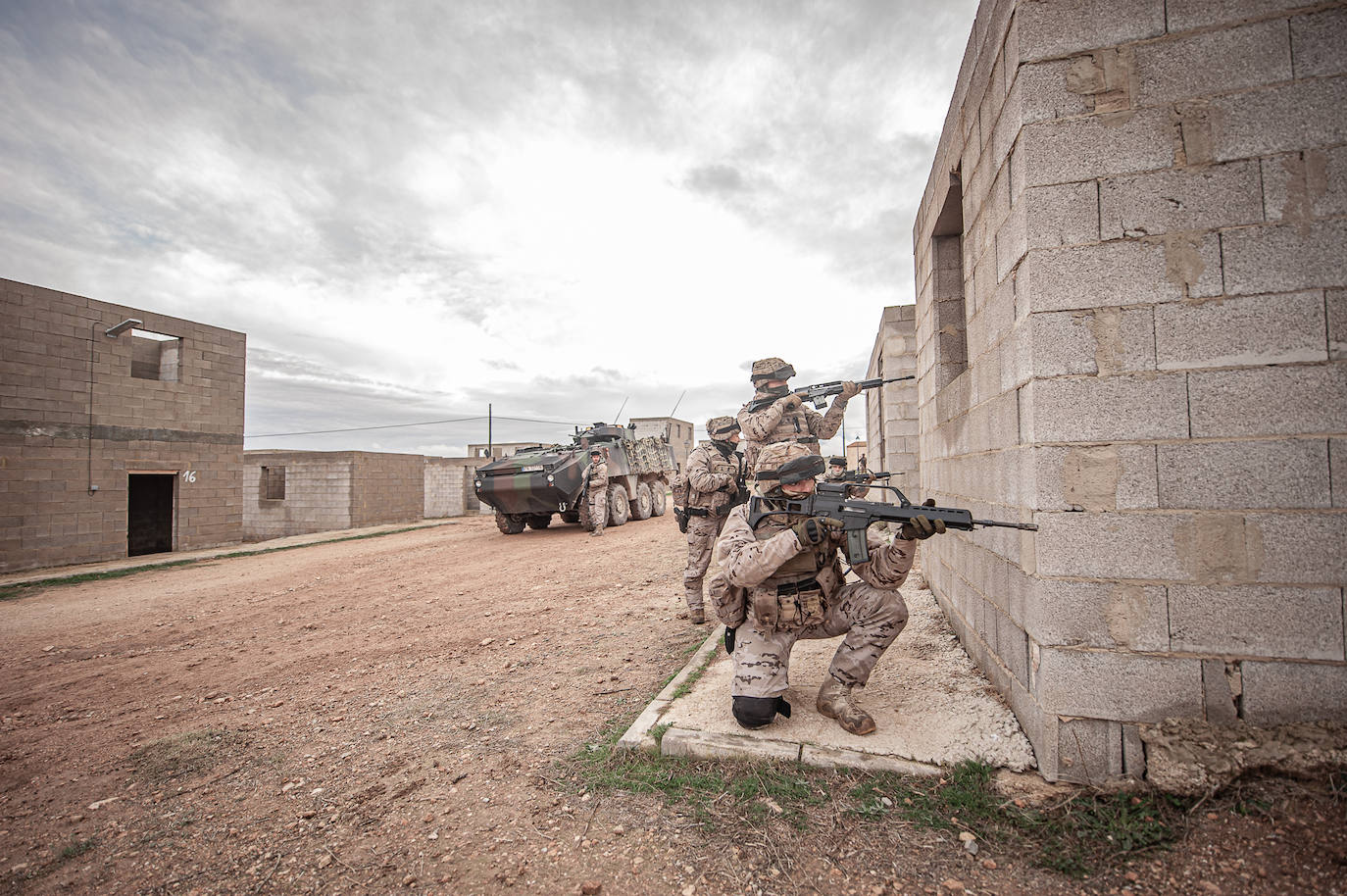 Fotos: Así es el adiestramiento del Tercer Batallón del TEAR