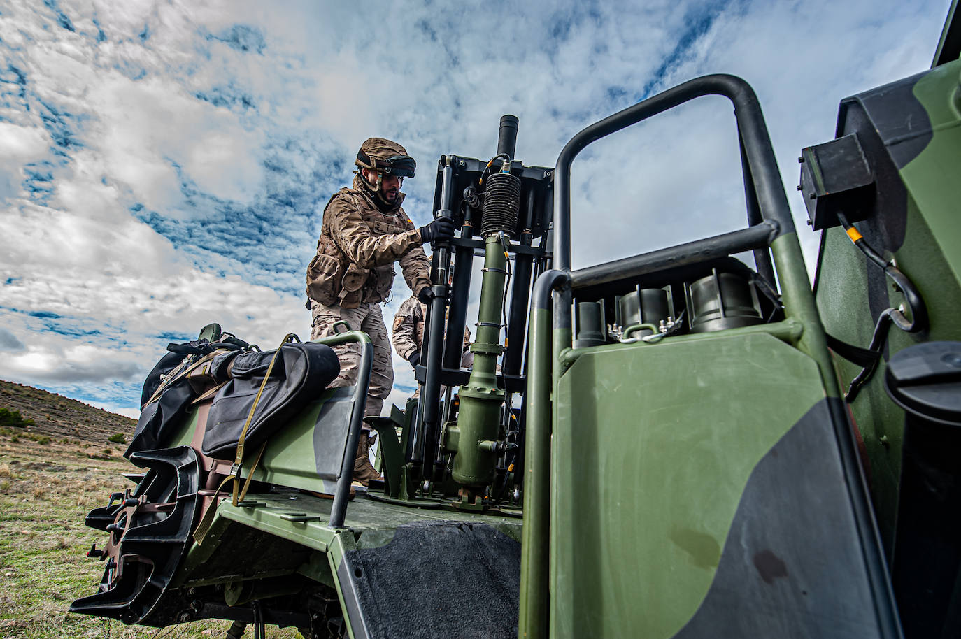 Fotos: Así es el adiestramiento del Tercer Batallón del TEAR