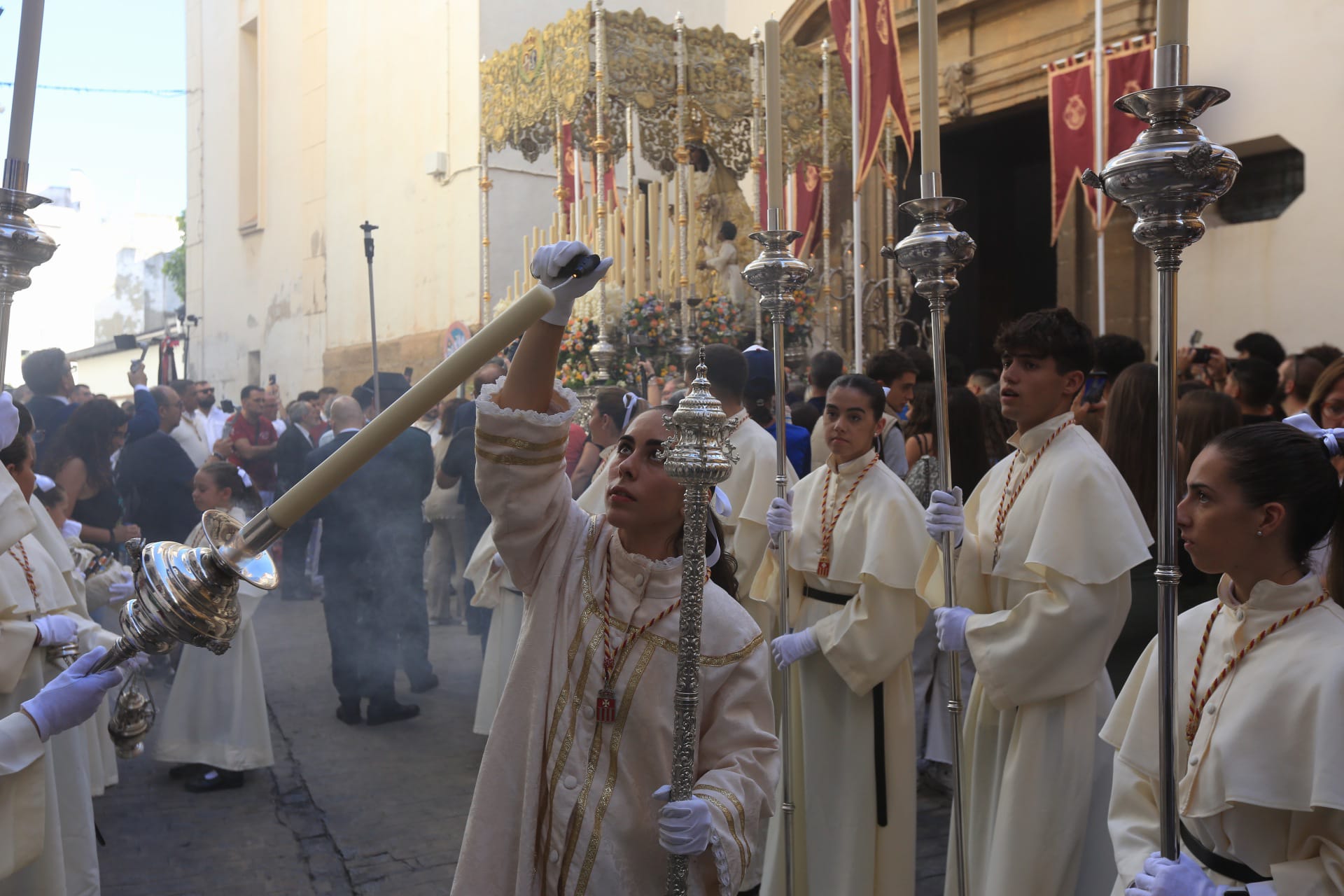 La Merced se pasea por su barrio