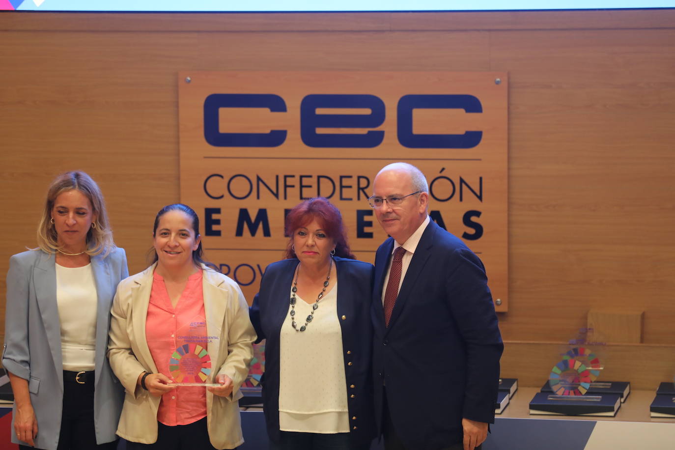 Fotos: La CEC permia a 18 empresas gaditanas por su compromiso con los Objetivos de Desarrollo Sostenible
