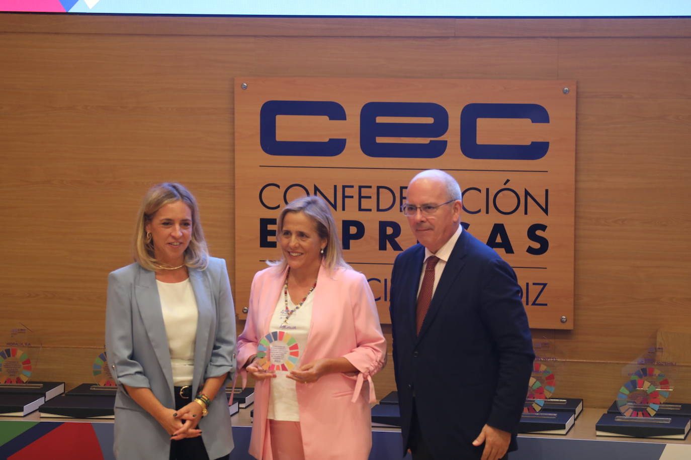 Fotos: La CEC permia a 18 empresas gaditanas por su compromiso con los Objetivos de Desarrollo Sostenible