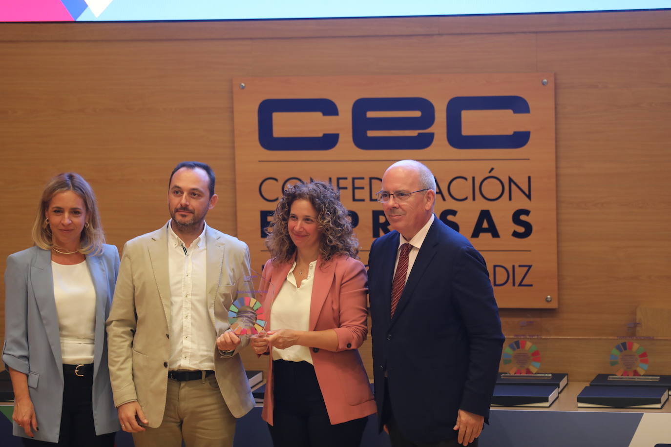 Fotos: La CEC permia a 18 empresas gaditanas por su compromiso con los Objetivos de Desarrollo Sostenible