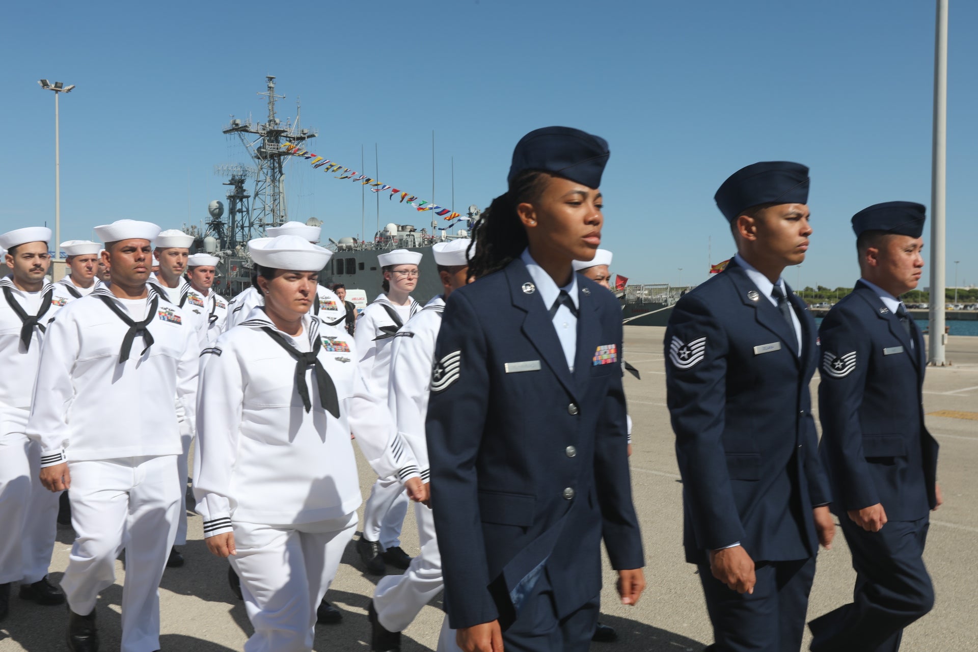 Fotos: Aniversario de la base americana en Rota
