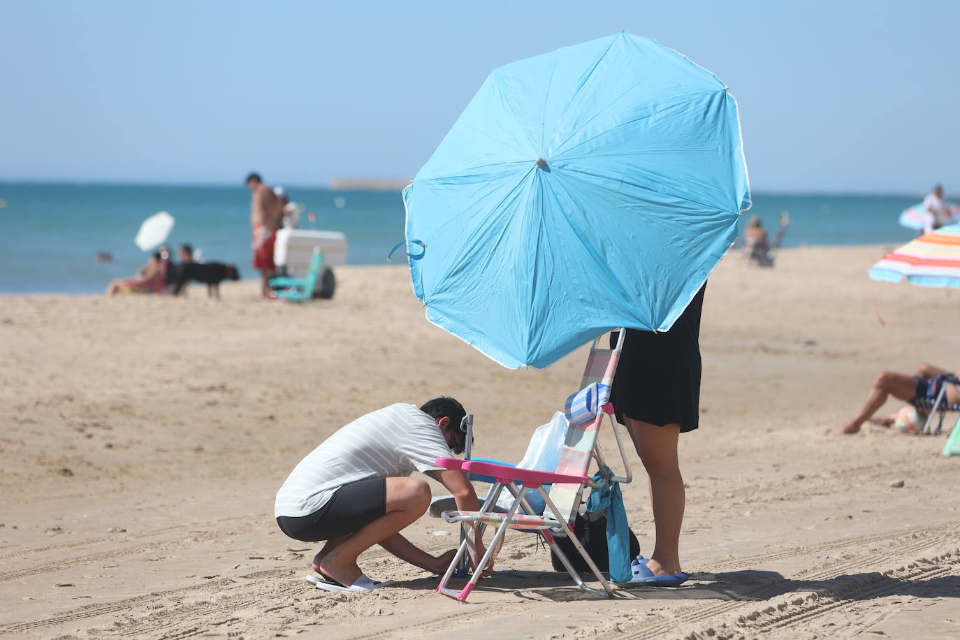Fotos: Los gaditanos disfrutan del &#039;veroño&#039;... y con sus mascotas