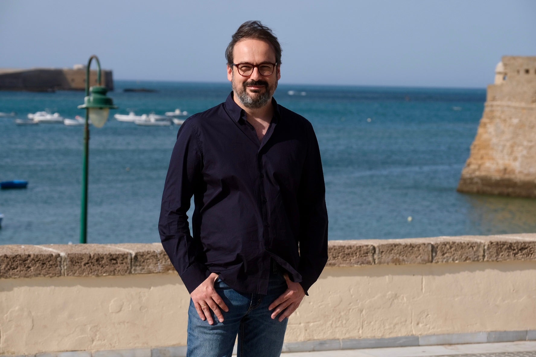 Todas las imágenes del photocall en La Caleta: José Coronado, Óscar Higares, Luis Merlo