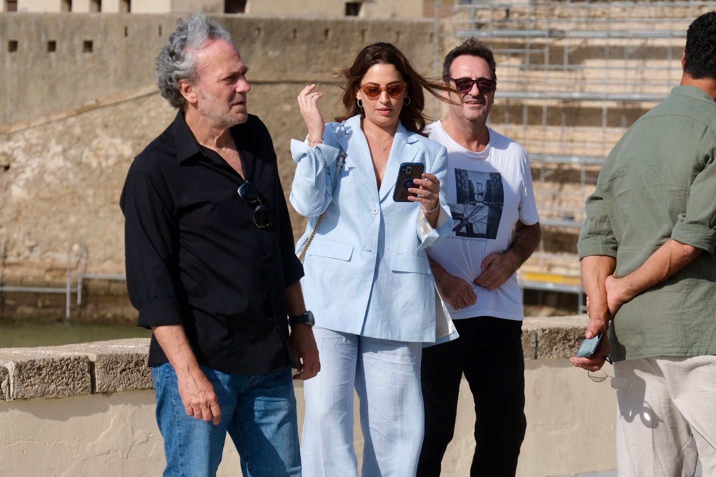 Todas las imágenes del photocall en La Caleta: José Coronado, Óscar Higares, Luis Merlo