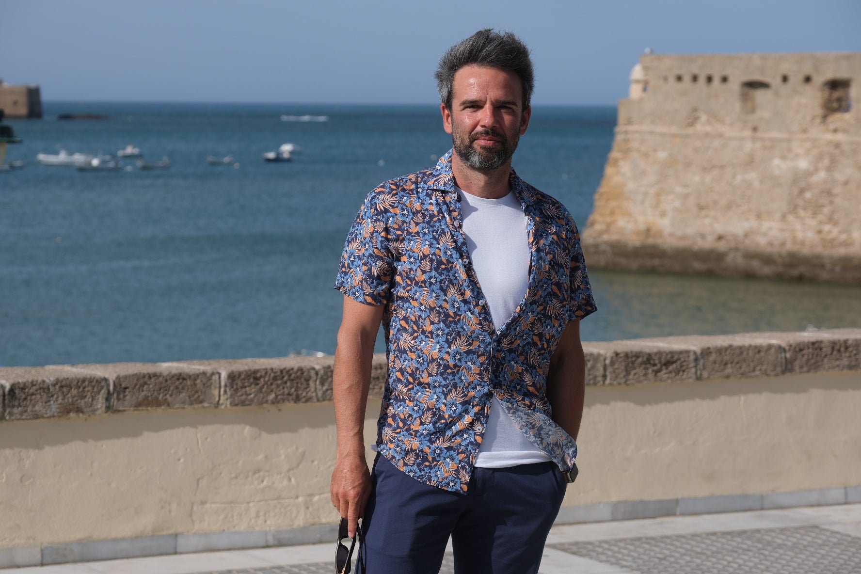 Todas las imágenes del photocall en La Caleta: José Coronado, Óscar Higares, Luis Merlo