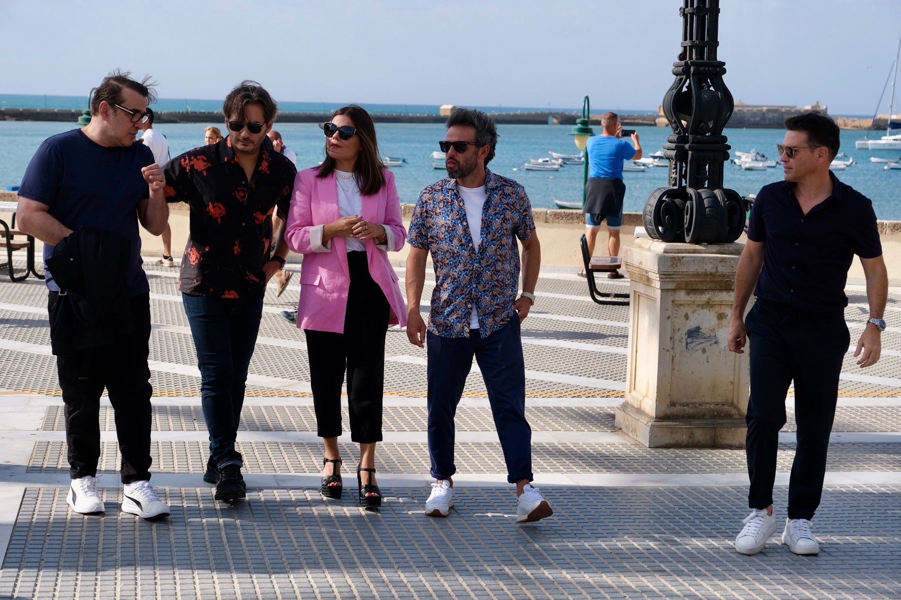 Todas las imágenes del photocall en La Caleta: José Coronado, Óscar Higares, Luis Merlo