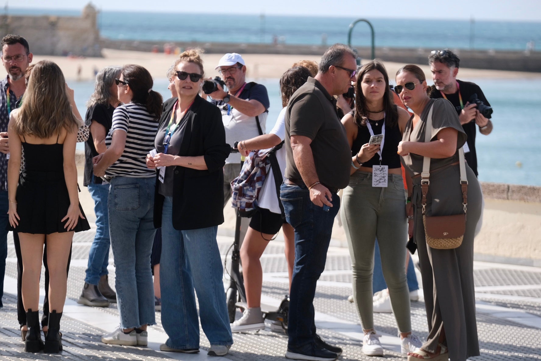 Todas las imágenes del photocall en La Caleta: José Coronado, Óscar Higares, Luis Merlo