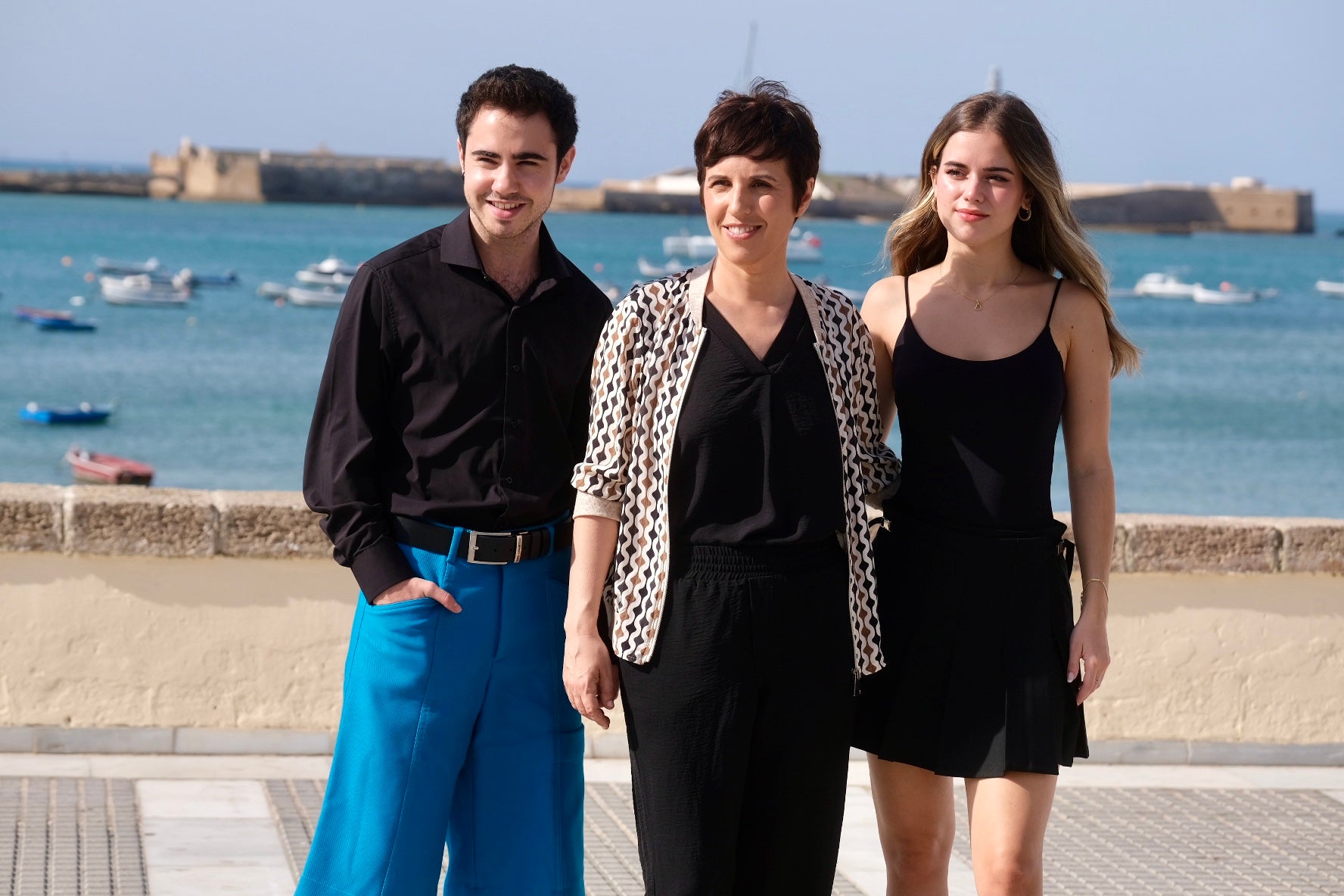 Todas las imágenes del photocall en La Caleta: José Coronado, Óscar Higares, Luis Merlo