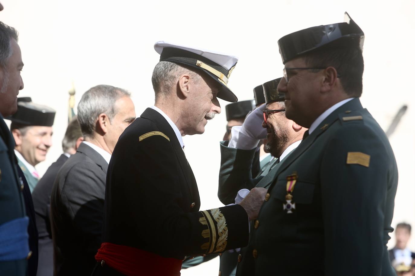 Fotos: La Guardia Civil rinde homenaje a su patrona en Cádiz