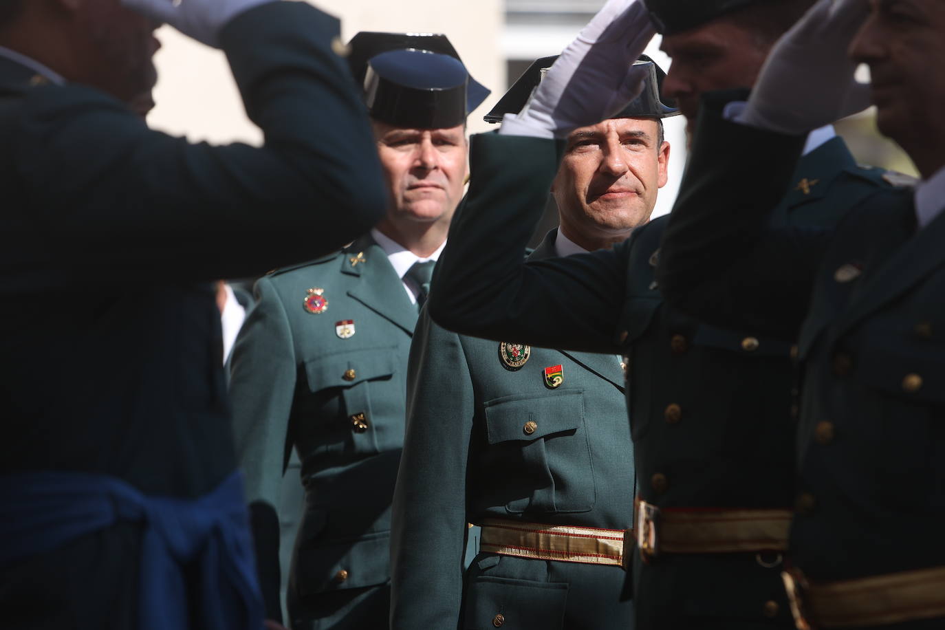 Fotos: La Guardia Civil rinde homenaje a su patrona en Cádiz