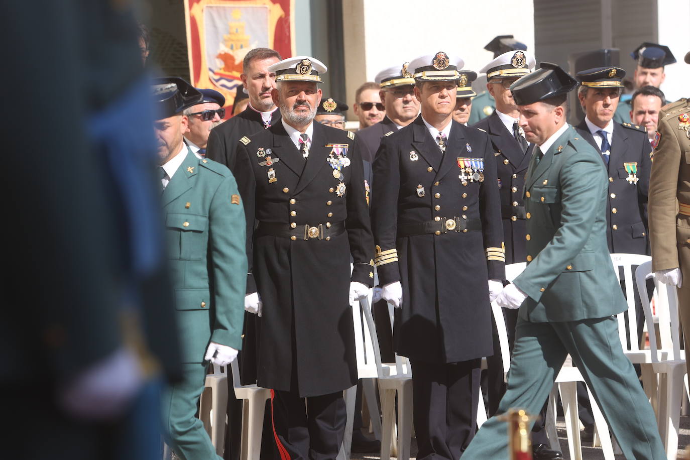 Fotos: La Guardia Civil rinde homenaje a su patrona en Cádiz