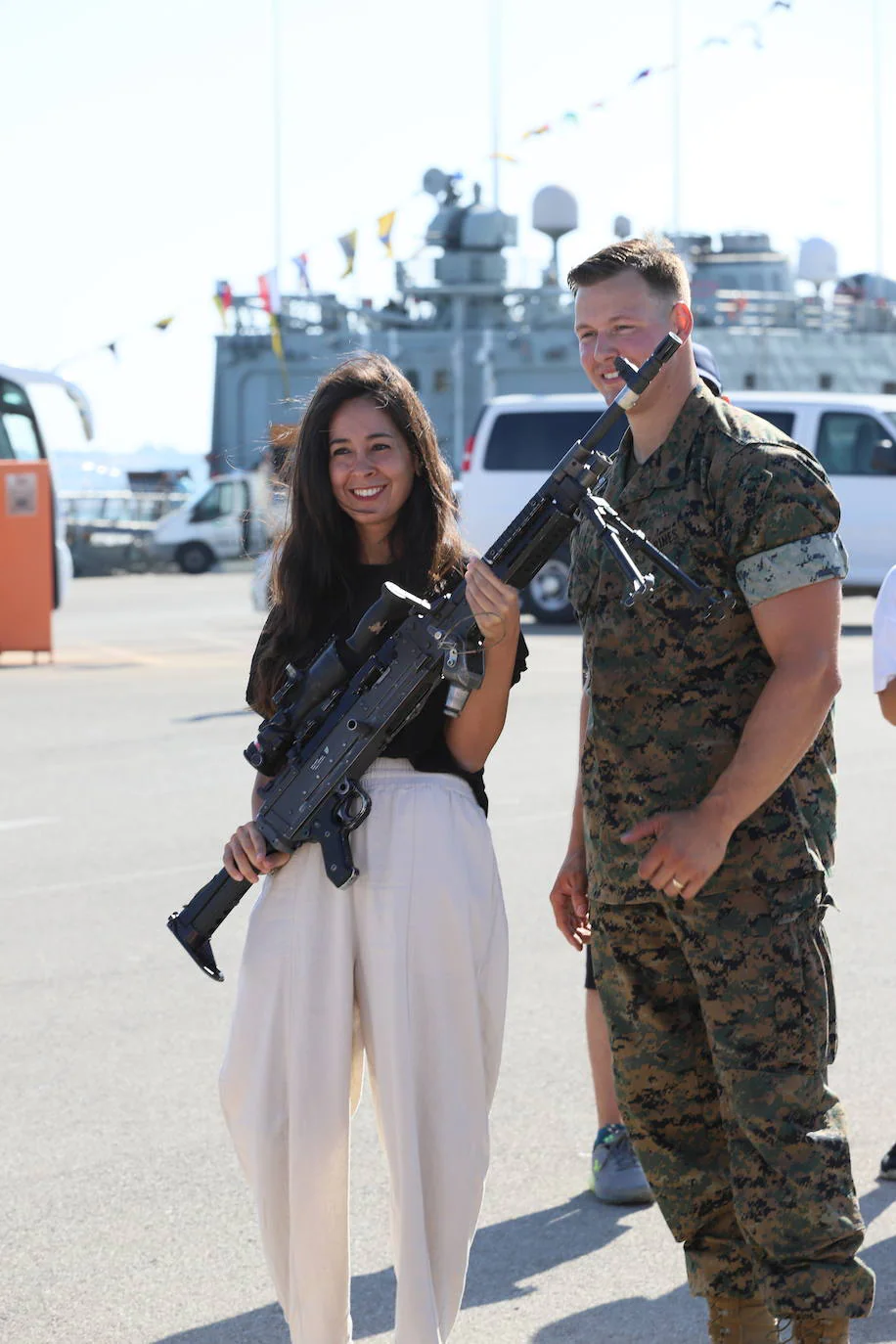 En imágenes: Más de 2.000 personas visitan la Base Naval de Rota con motivo del Día de la Fiesta Nacional