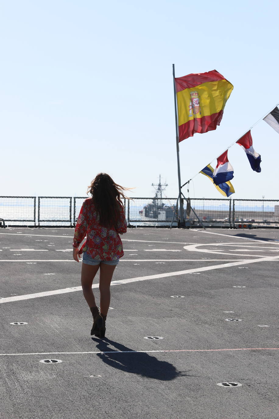 En imágenes: Más de 2.000 personas visitan la Base Naval de Rota con motivo del Día de la Fiesta Nacional