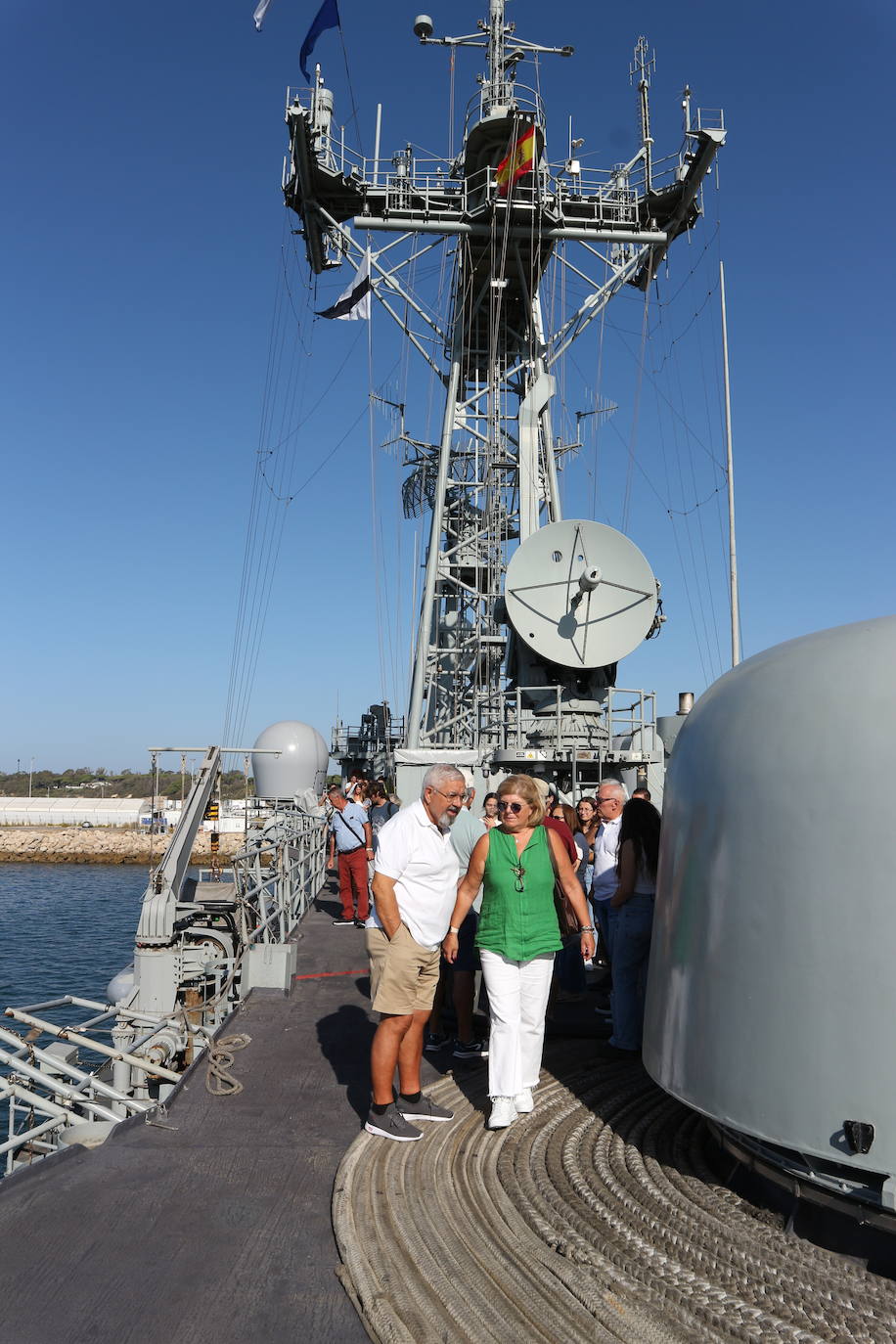 En imágenes: Más de 2.000 personas visitan la Base Naval de Rota con motivo del Día de la Fiesta Nacional