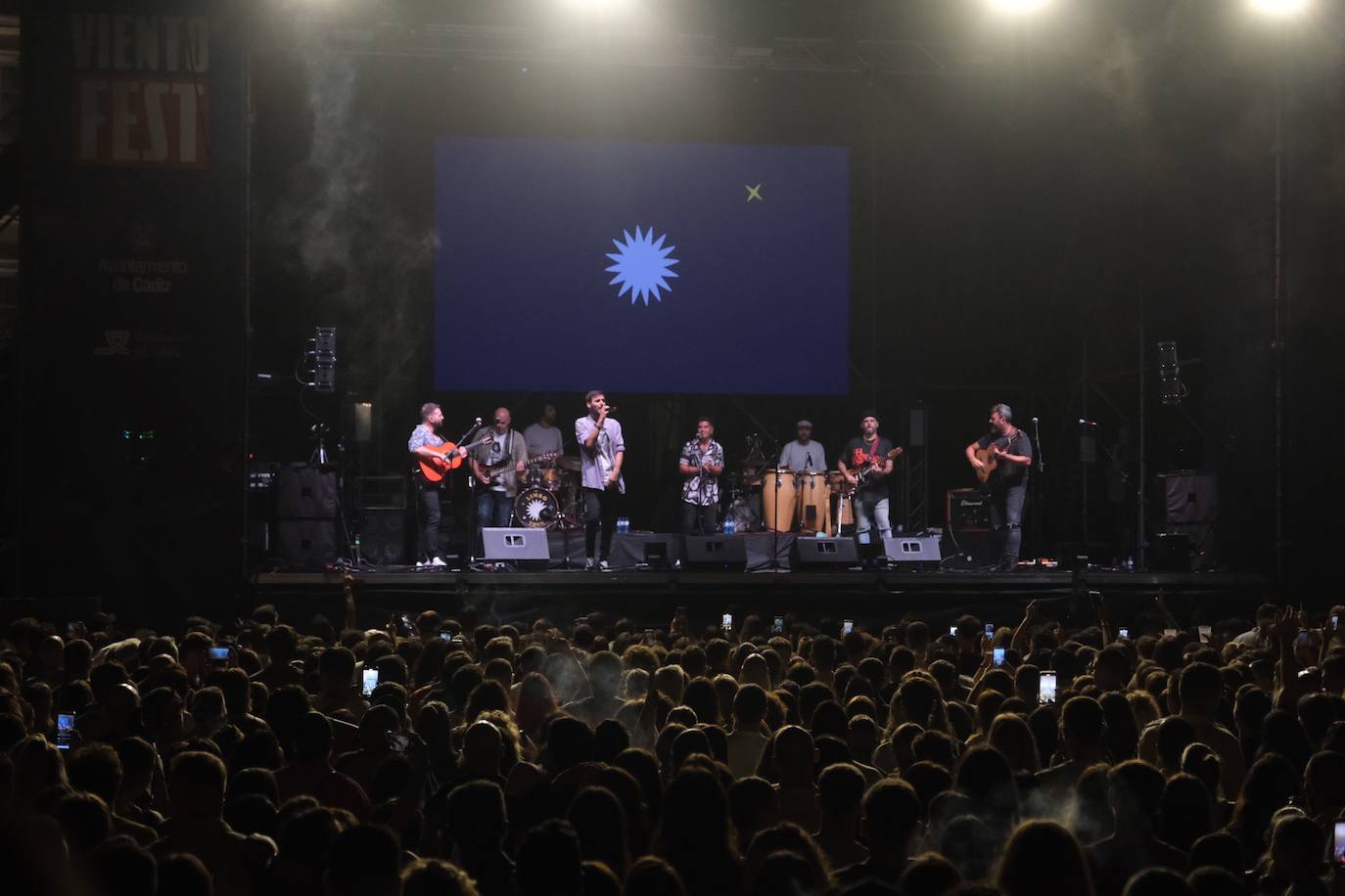 Fotos: Raúle inaugura el Viento Fest en la plaza de San Antonio