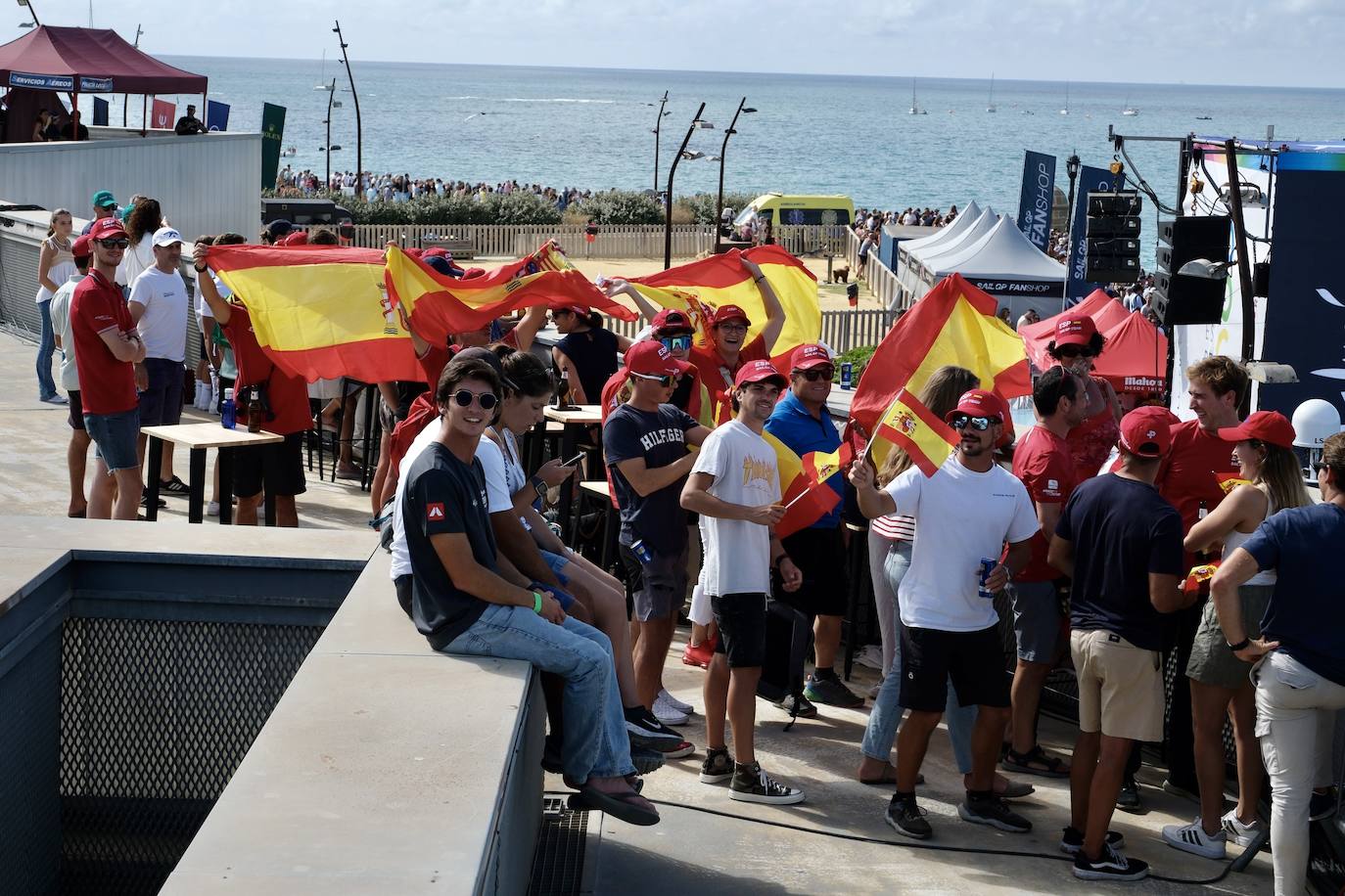 Fotos: Así ha sido la última jornada de SailGP en Cádiz