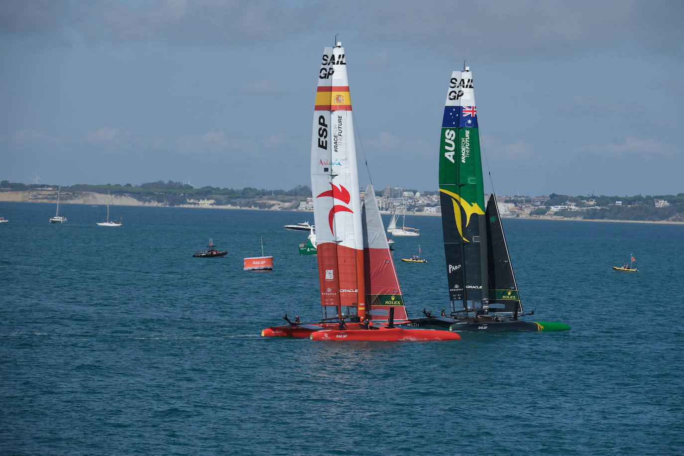 Fotos: Así ha sido la última jornada de SailGP en Cádiz