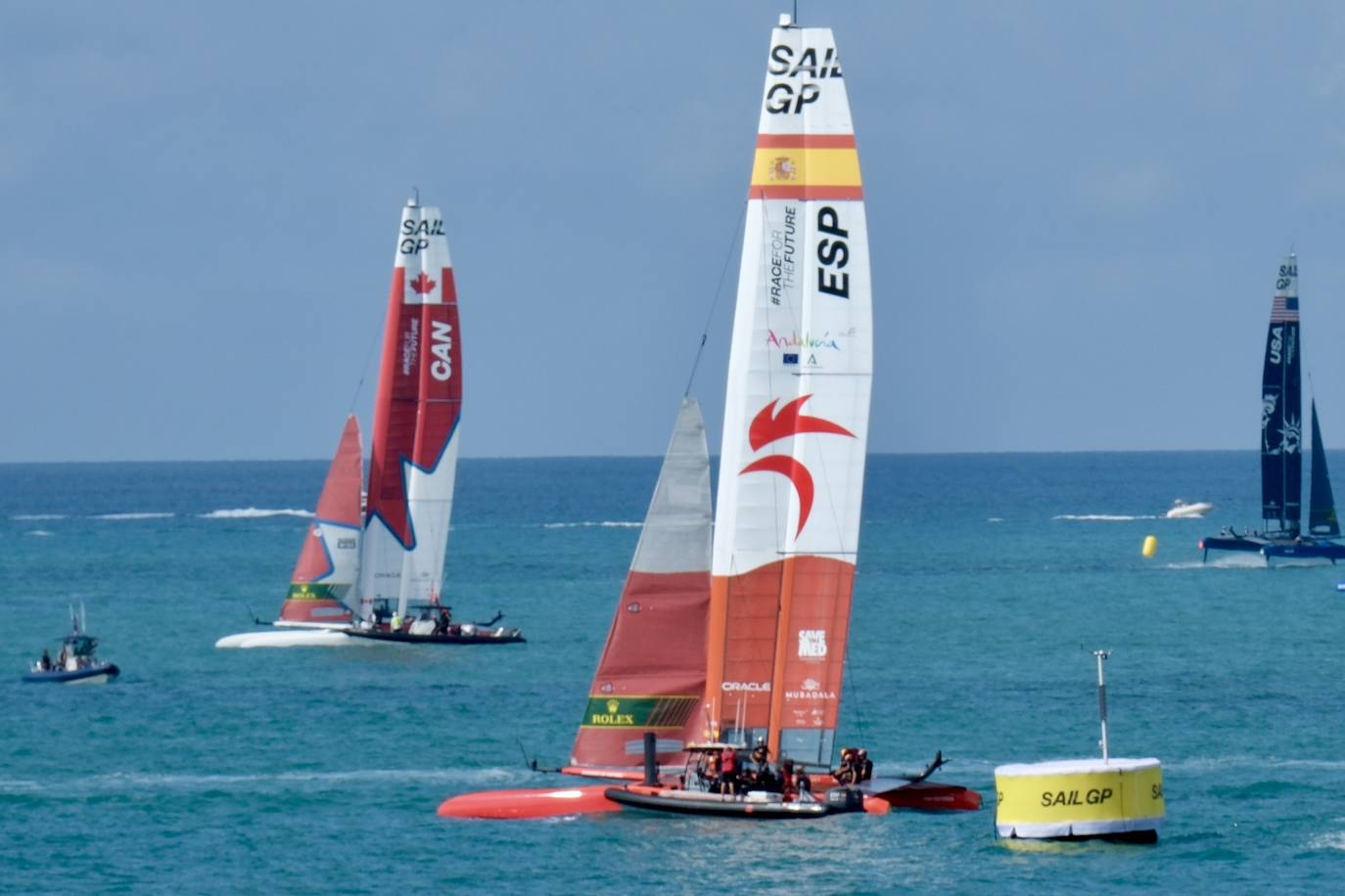 Fotos: Así ha sido la última jornada de SailGP en Cádiz