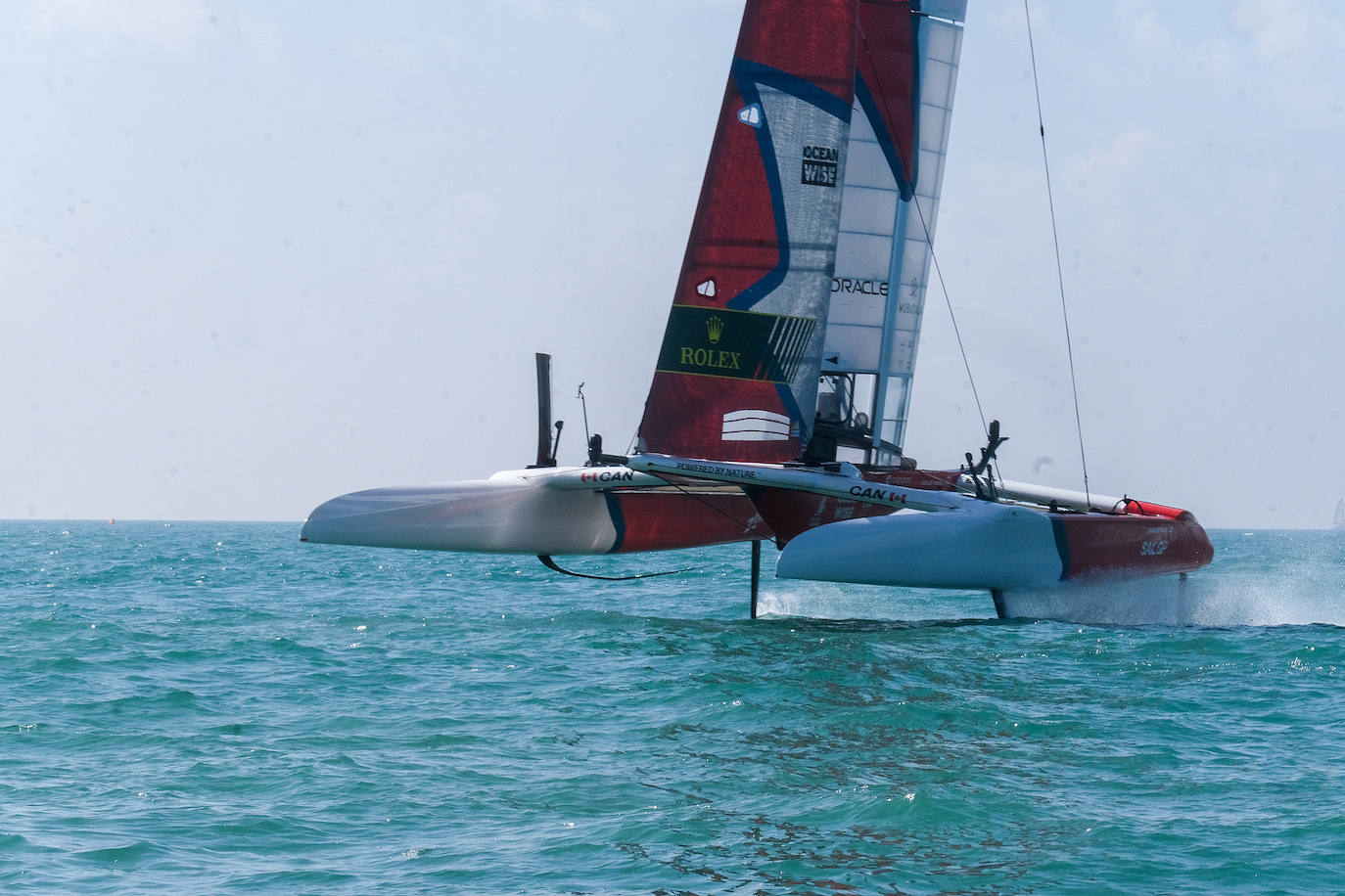 Fotos: Así ha sido la primera jornada de SailGP en Cádiz