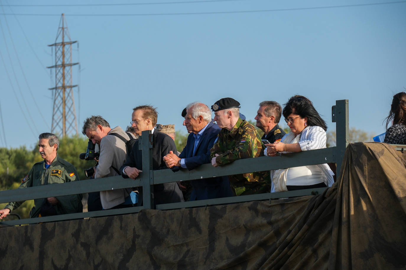 En imágenes: Josep Borrell visita el ejercicio &#039;Milex-23&#039; de la Unión Europea en Cádiz