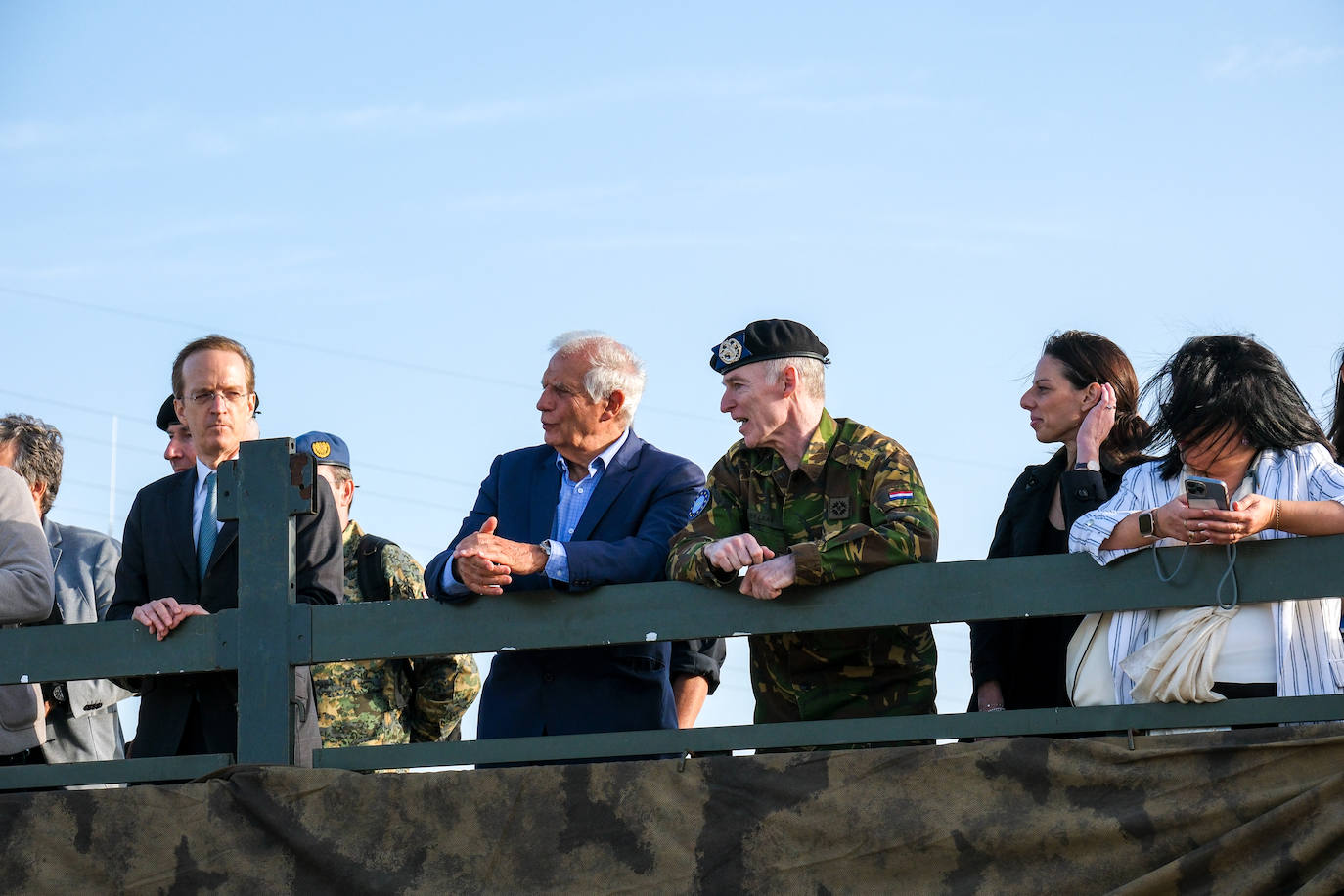 En imágenes: Josep Borrell visita el ejercicio &#039;Milex-23&#039; de la Unión Europea en Cádiz