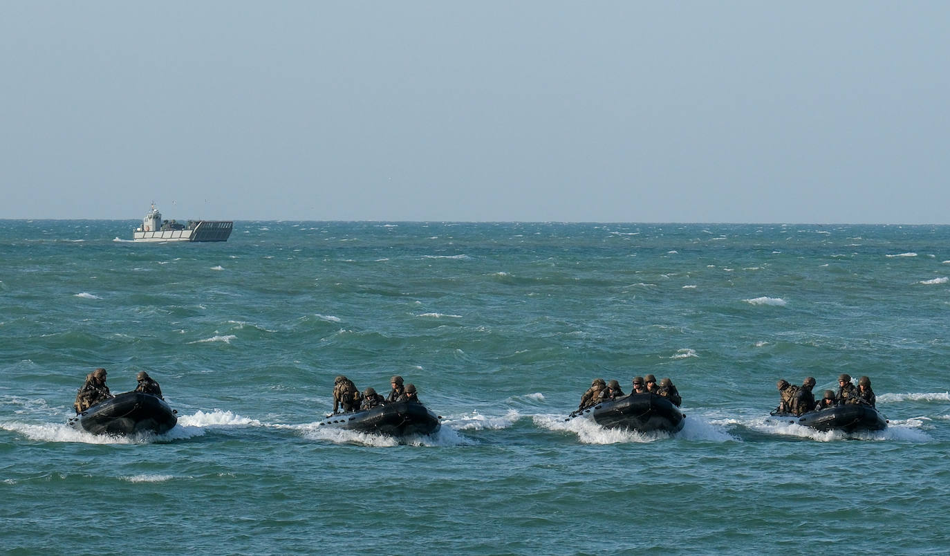 En imágenes: Josep Borrell visita el ejercicio &#039;Milex-23&#039; de la Unión Europea en Cádiz
