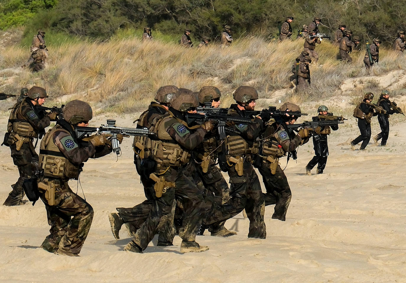 En imágenes: Josep Borrell visita el ejercicio &#039;Milex-23&#039; de la Unión Europea en Cádiz