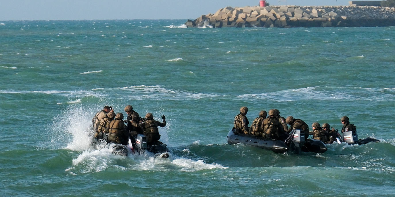 En imágenes: Josep Borrell visita el ejercicio &#039;Milex-23&#039; de la Unión Europea en Cádiz