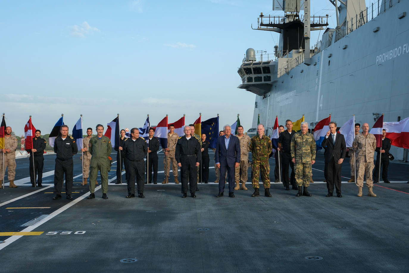 En imágenes: Josep Borrell visita el ejercicio &#039;Milex-23&#039; de la Unión Europea en Cádiz