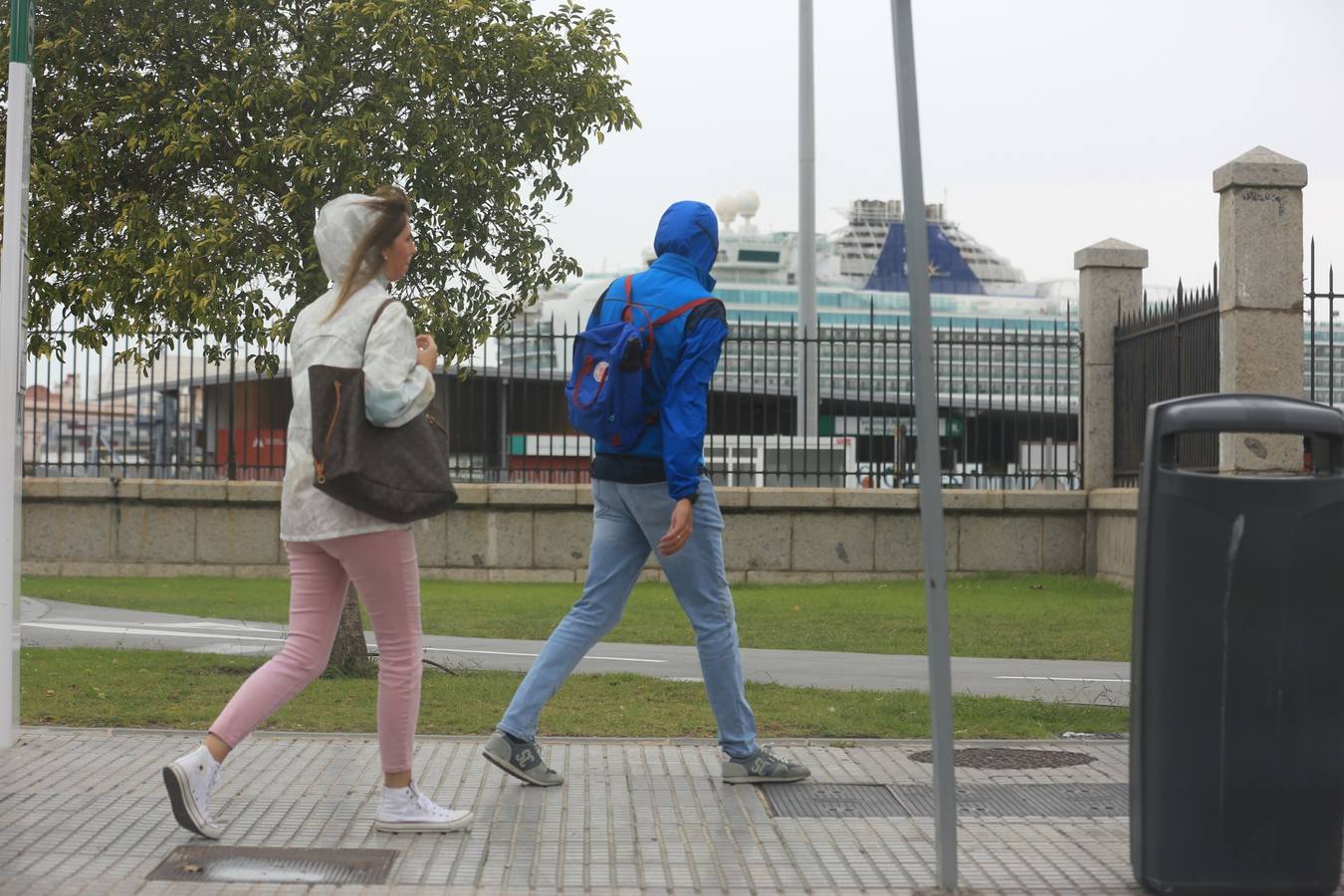 Fotos: Los efectos del paso de la borrasca Bernard en Cádiz