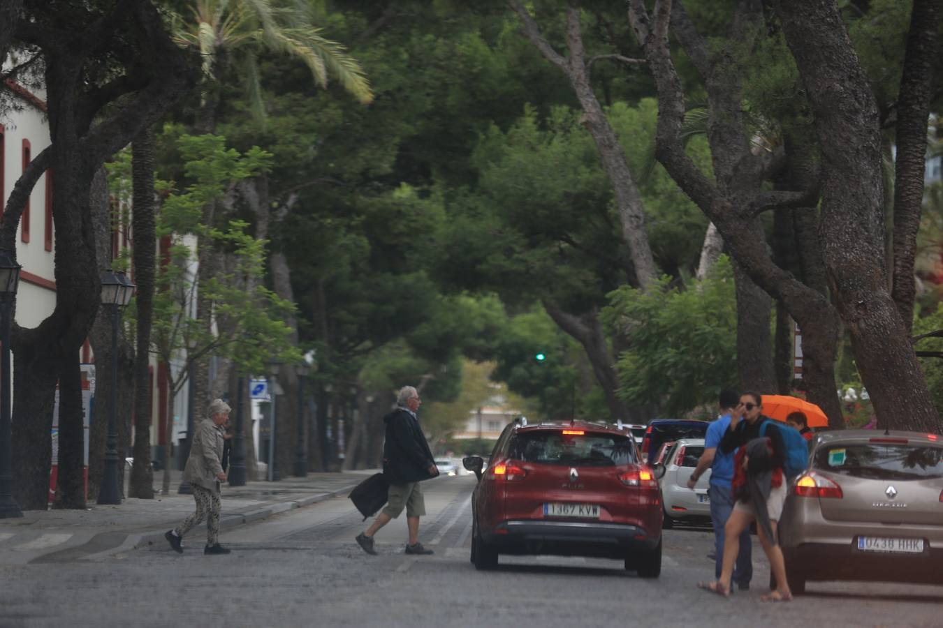 Fotos: Los efectos del paso de la borrasca Bernard en Cádiz