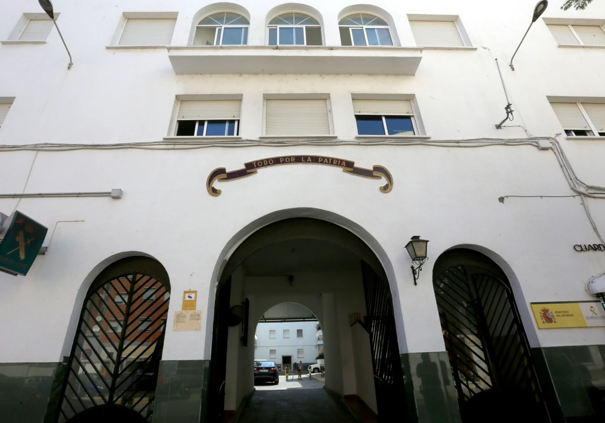 Cuartel de la Guardia Civil de Chiclana.