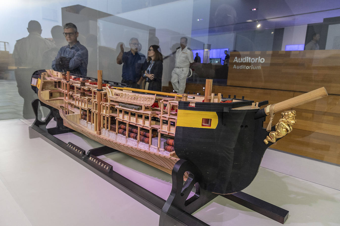 La fragata Nuestra Señora de las Mercedes cobra vida dos siglos después
