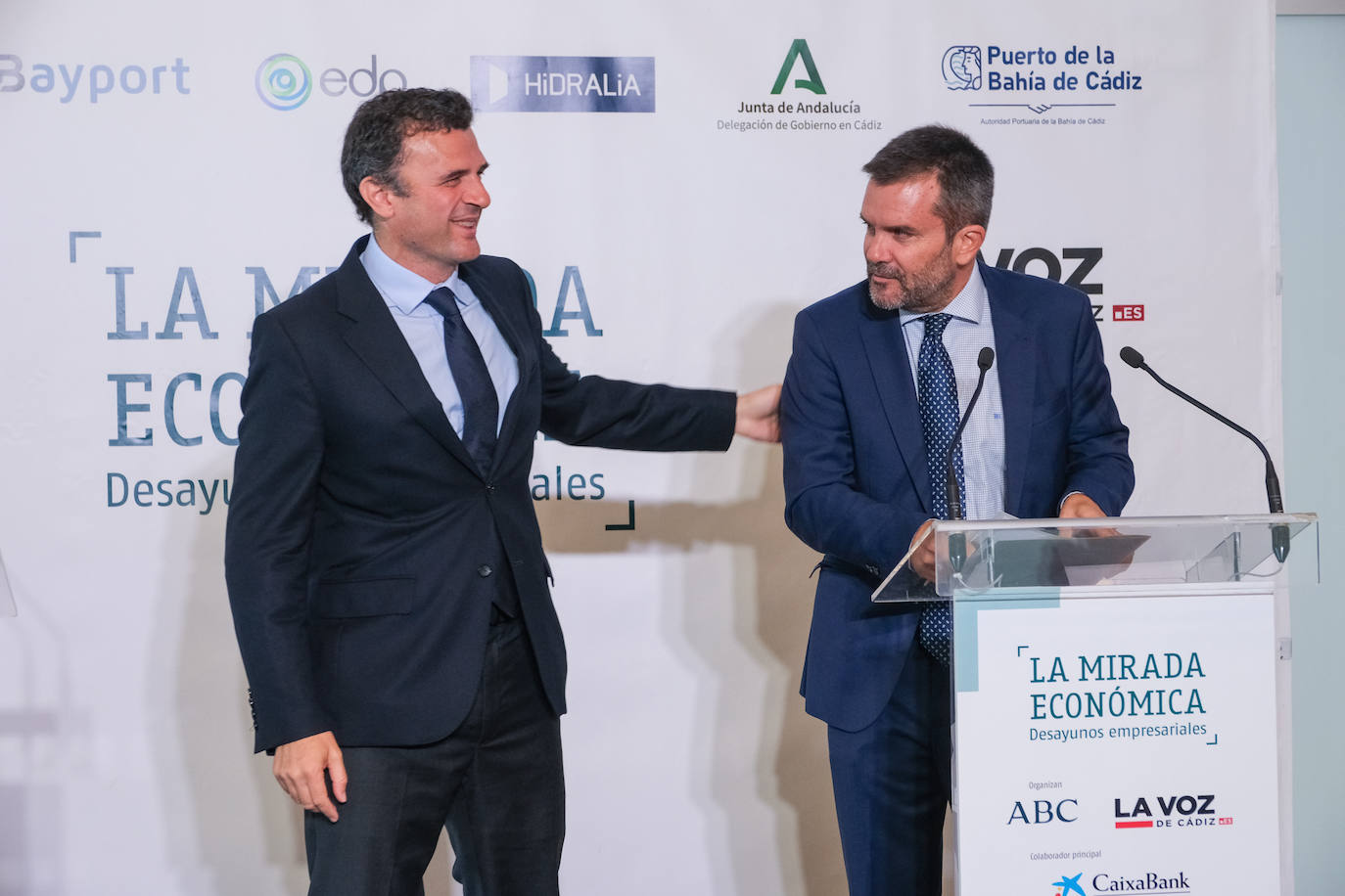 Fotos: Bruno García, alcalde de Cádiz, en la Mirada Económica de ABC y La Voz