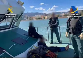 La Guardia Civil detiene a dos polizones que transportaban 100 kilos de cocaína en un buque portacontenedores