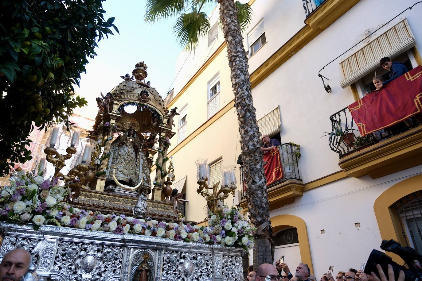 FOTOS: Procesión de la Virgen de la Palma