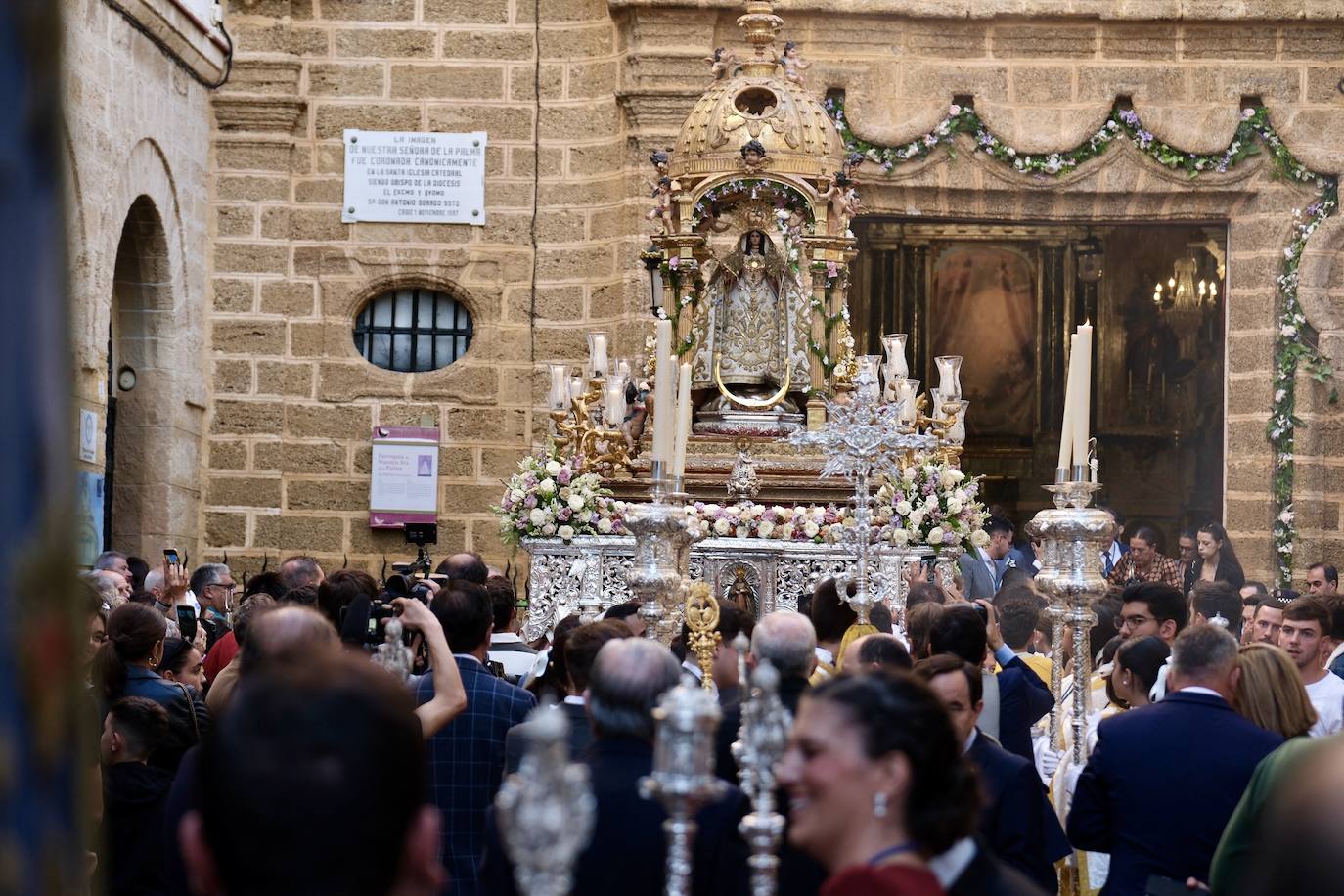 FOTOS: Procesión de la Virgen de la Palma