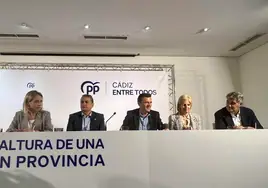 La junta directiva provincial del PP se celebra en Jerez con las líneas rojas de Sánchez como tema principal