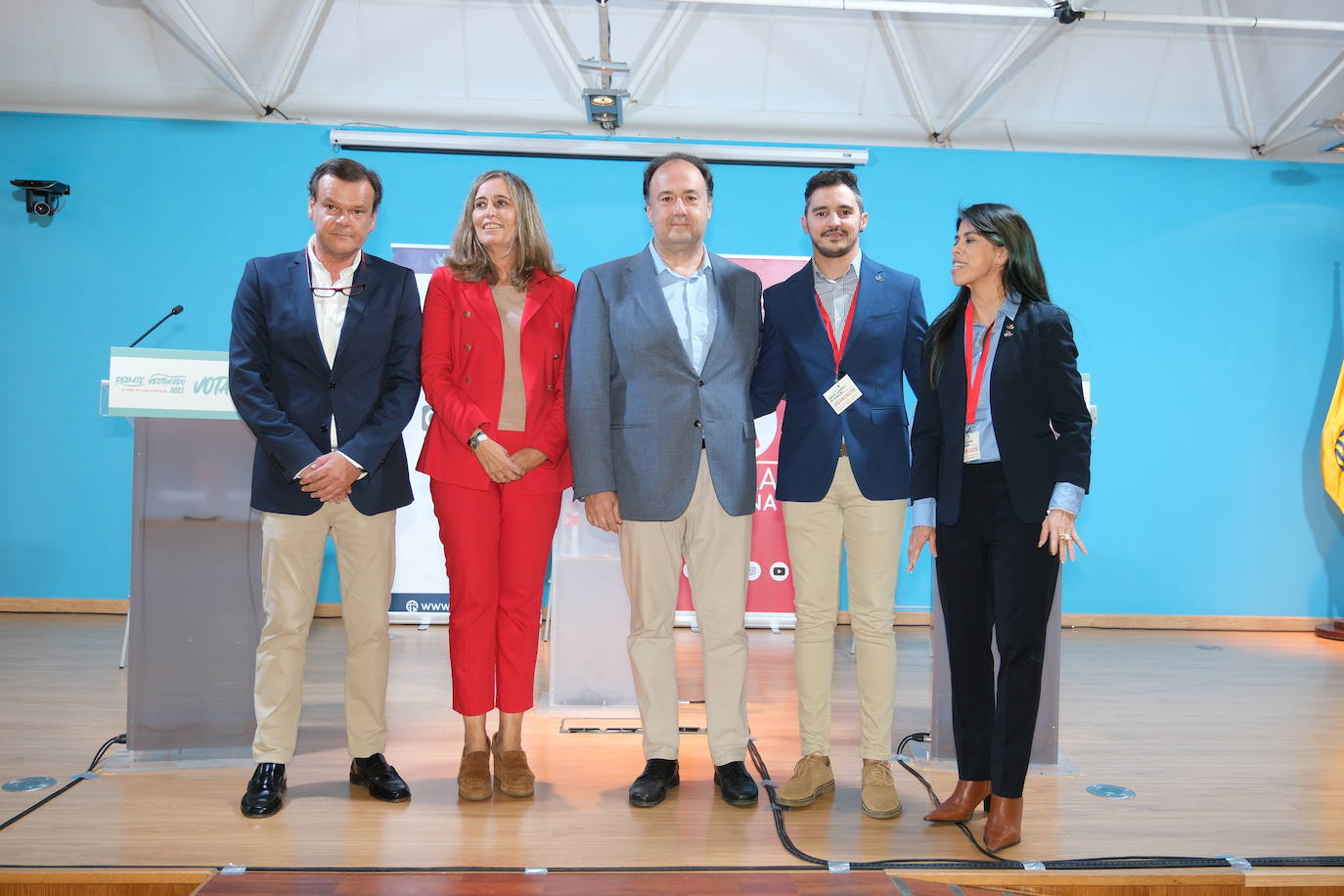 Fotos: cara a cara entre los candidatos a dirigir la Universidad de Cádiz