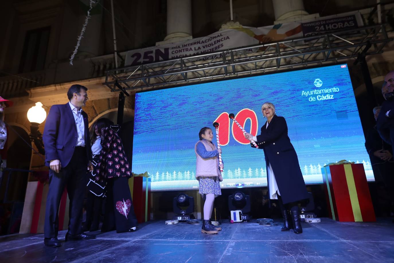 Cádiz ya vive la Navidad