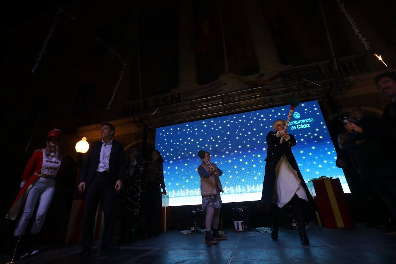 Cádiz ya vive la Navidad