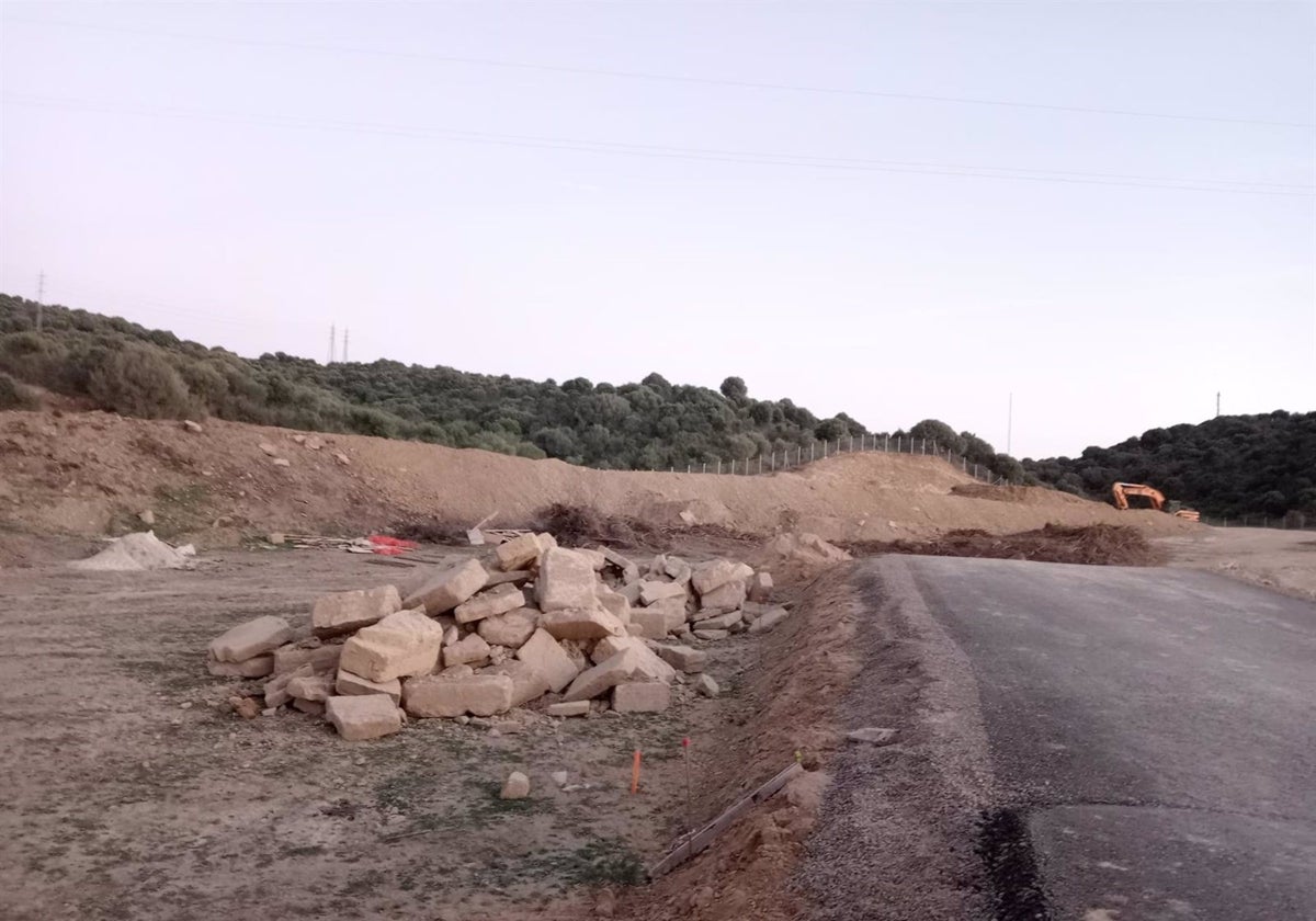 Verdemar advierte ante Patrimonio del afloramiento de restos de Carteia en Guadarranque