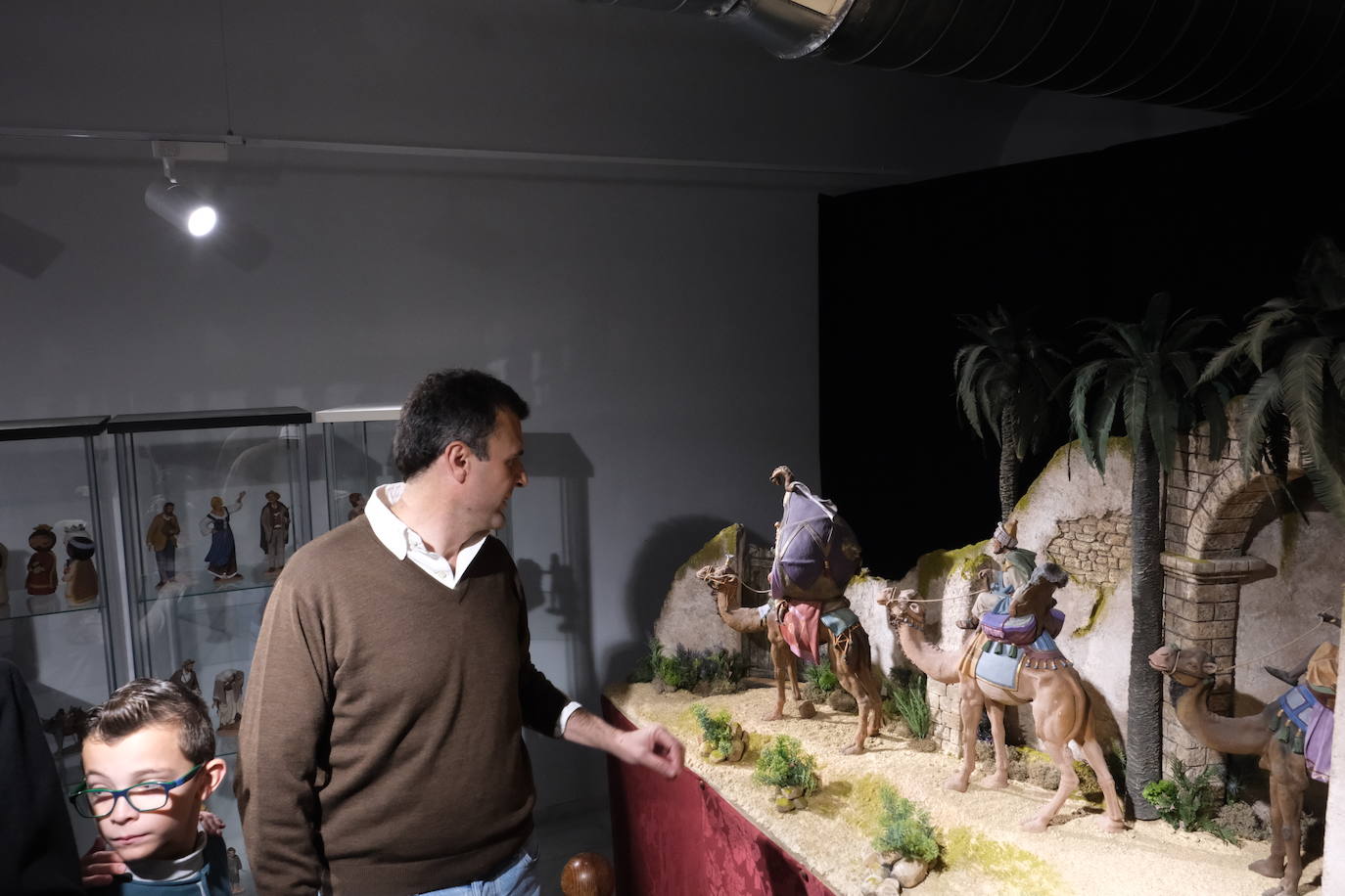 Fotos: Abren al público las visitas del Belén municipal