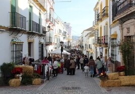 Olvera celebra  su Mercado Navideño en pleno Conjunto Histórico