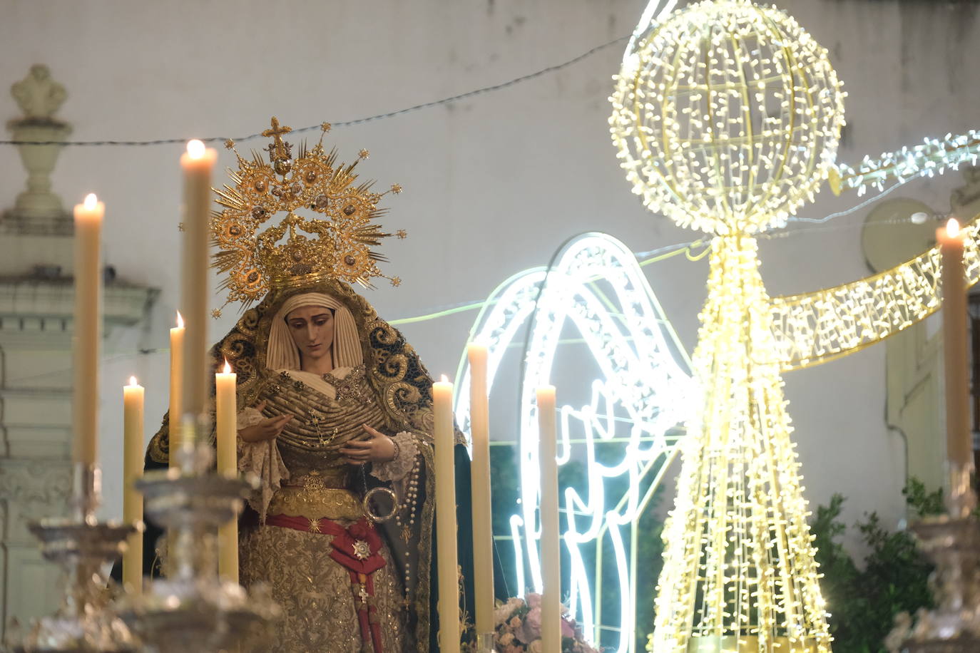 Fotos: Rezo Vespertino del Santo Rosario