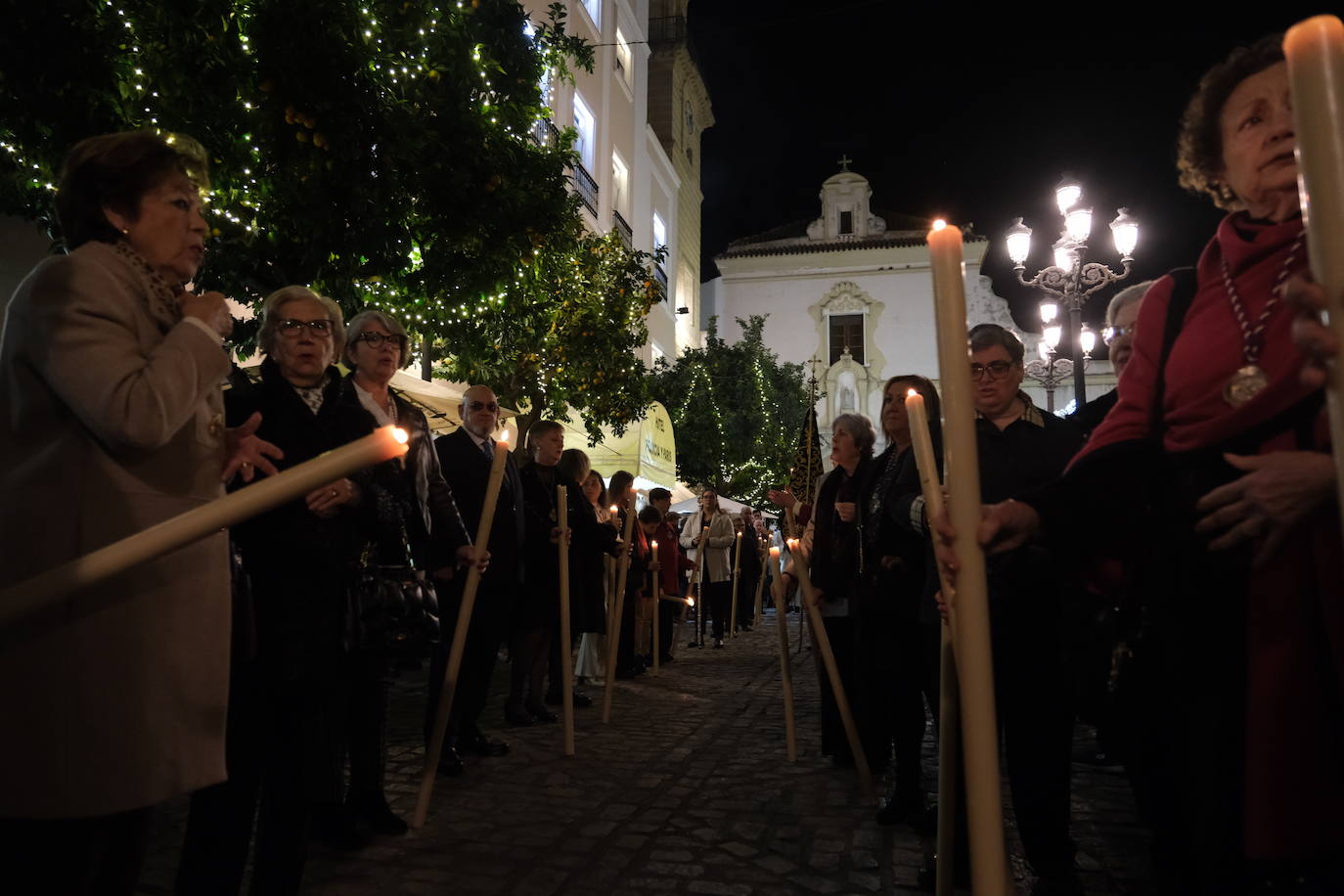 Fotos: Rezo Vespertino del Santo Rosario