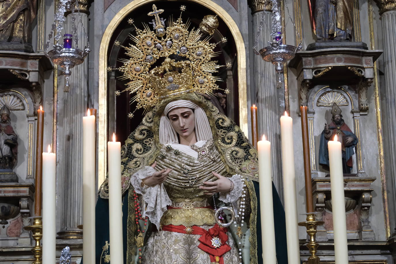 Fotos: Rezo Vespertino del Santo Rosario